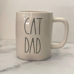 Rae Dunn cat dad mug